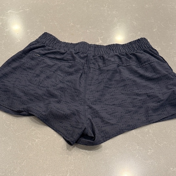 Vuori Women's Dark Blue Athletic Shorts - Picture 4 of 5